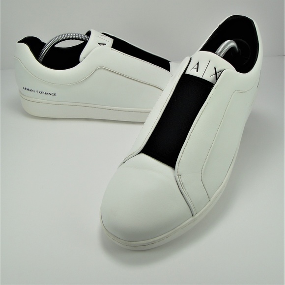 armani exchange slip on shoes